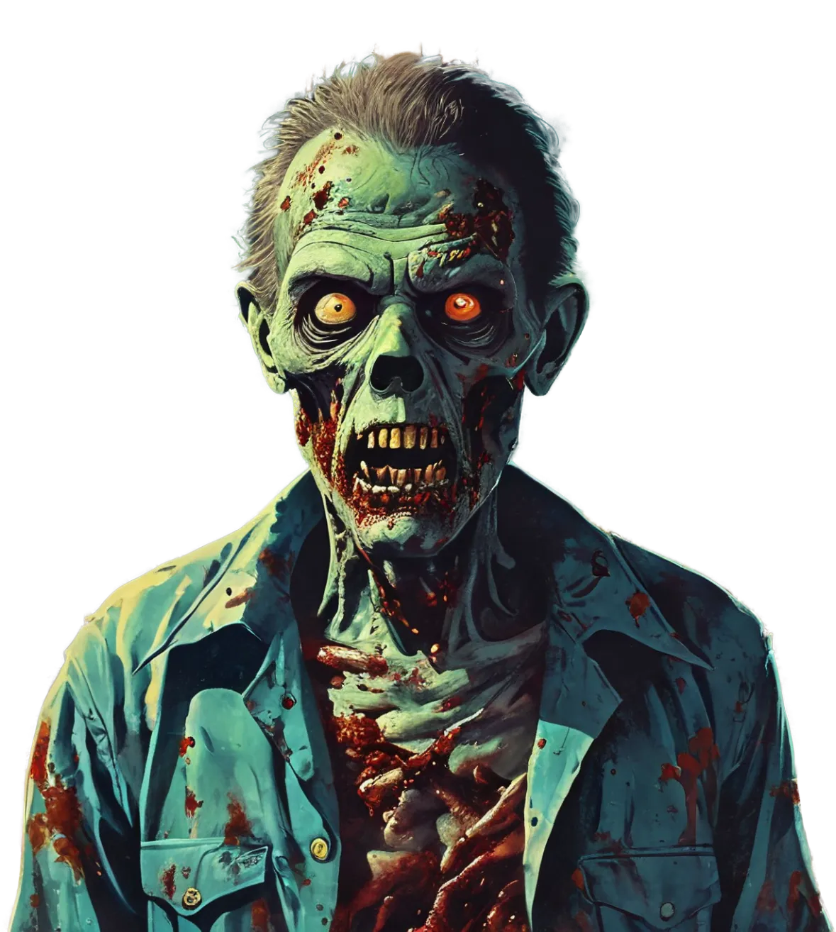 A zombie.